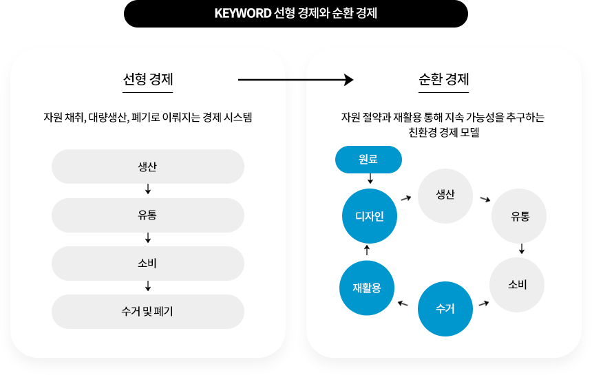 keyword 선형 경제와 순환 경제